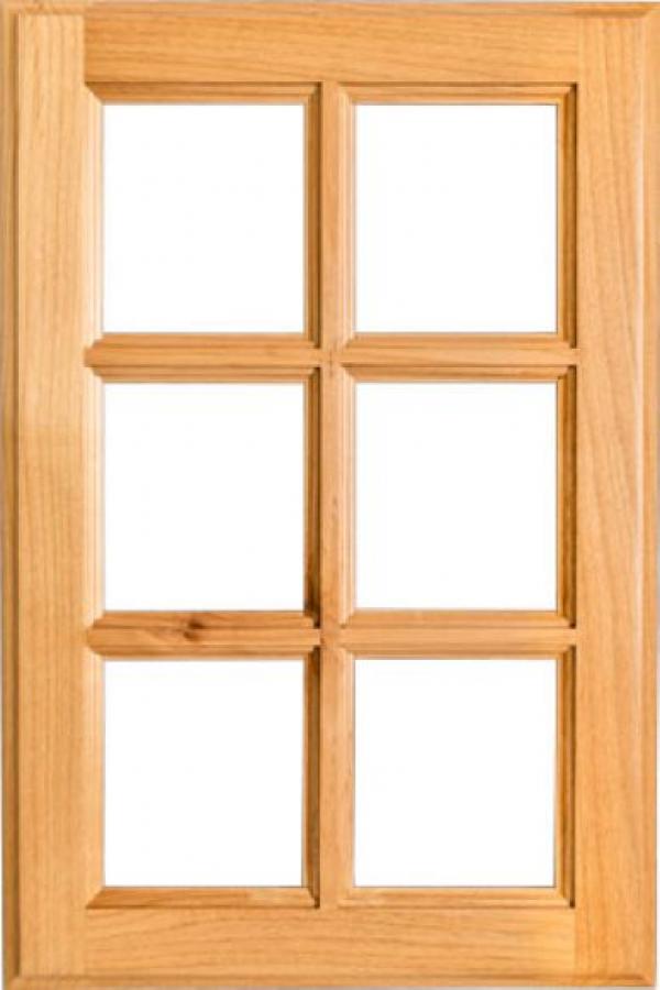 Heritage French Lite Cabinet Door (6 Lites)